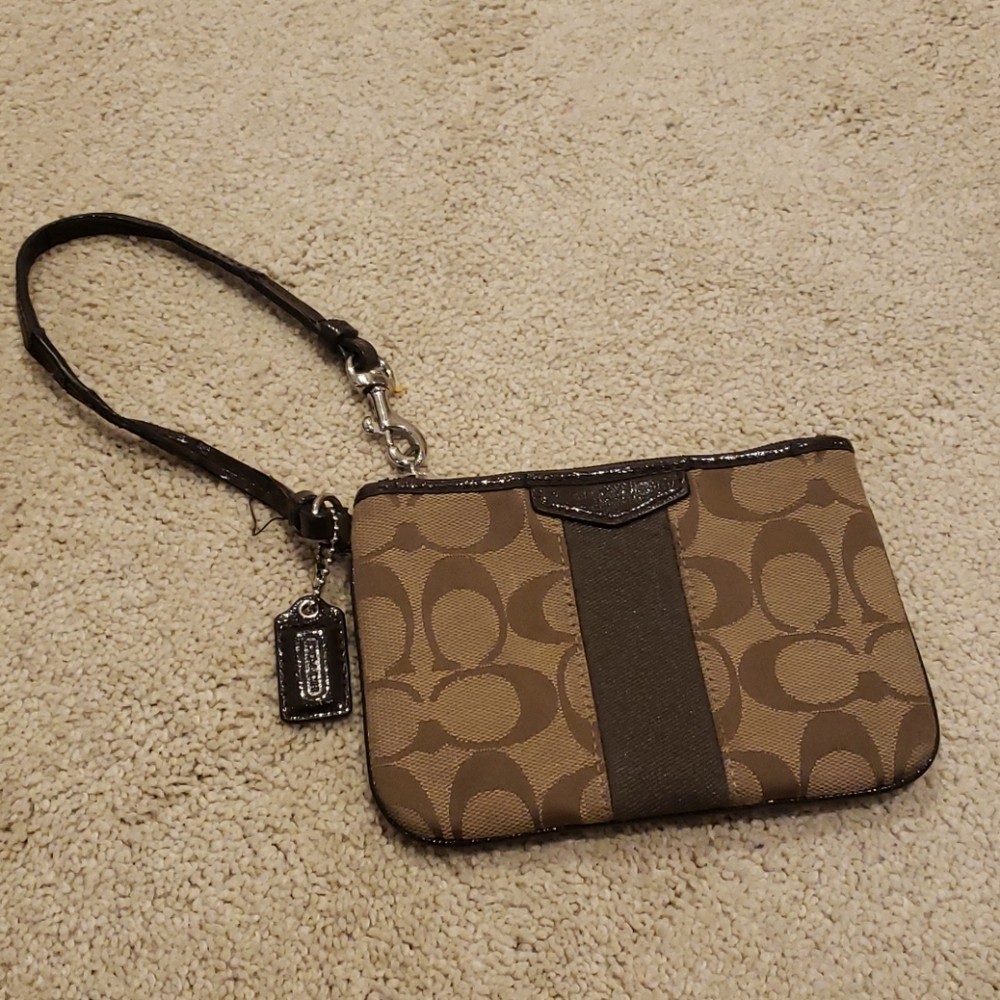 Coach wristlet